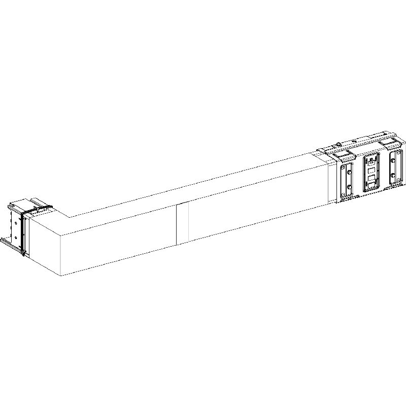 Canalis KSA - coude spéc. coupe feu 1000A mont. à KSA1000DLR42F