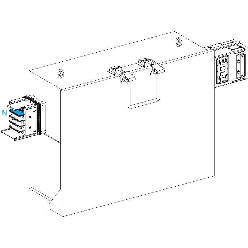 Canalis KSB - coffret de dérivation 630A pour fusi KSB630SE4