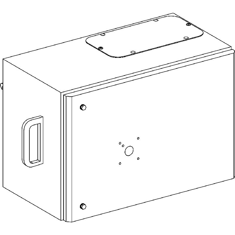 Canalis KSB - Coffret dérivation 160A pour Compact KSB160DM4