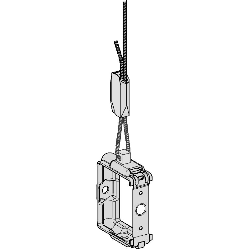 Canalis KBB - étrier universel pour cable acier KBB40ZFSU