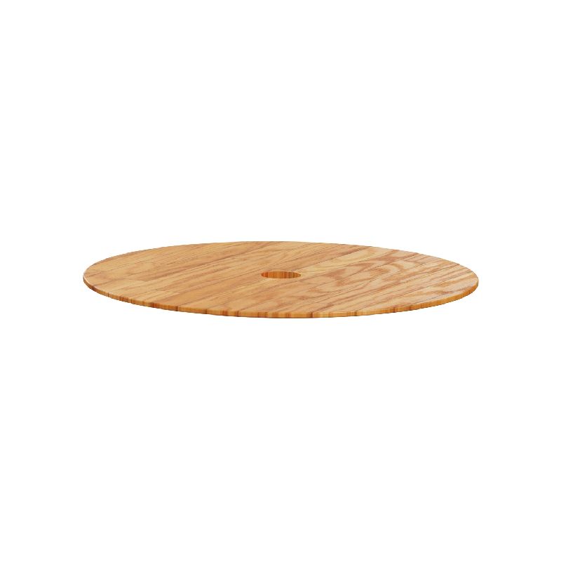 Unica System+ - Table en bois chêne pour colonnett INS45016