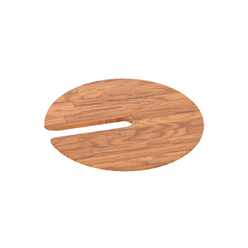 Unica System+ - Table en bois chêne pour colonne INS45017