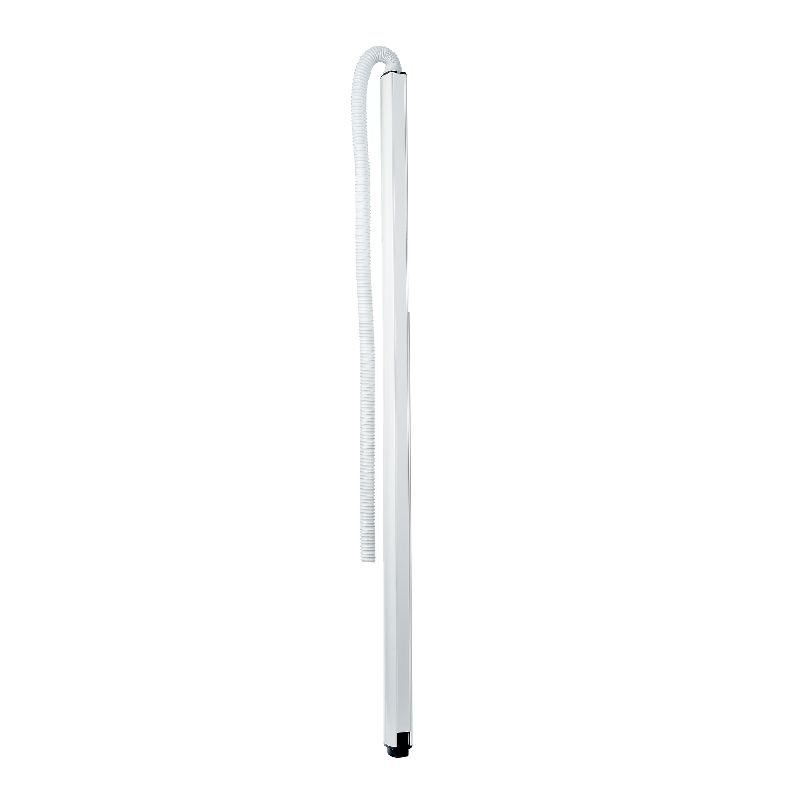 OptiLine 45, colonne mobile aluminium laqué blanc ISM20113P