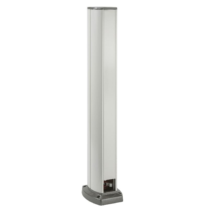 OptiLine 45 - colonnette aluminium laqué blanc pol ISM20203P