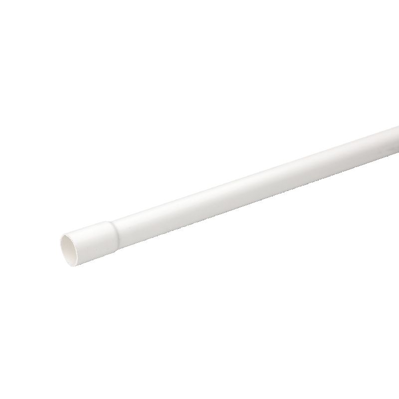 Mureva Tube - conduit rigide tulipé PVC blanc - Ø1 IMT56616