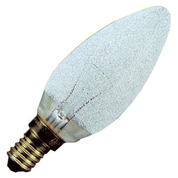 [L-1824] Ampoule Flamme déco Cristal Claire E14 40W 230V