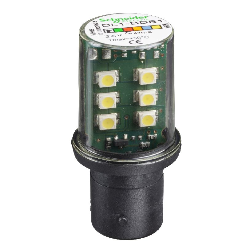 Harmony - lampe de signalisation LED - blanc - BA DL1BDB1