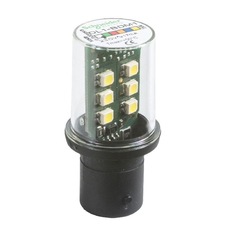 Harmony - lampe de signalisation LED - blanc - BA DL1BDM1