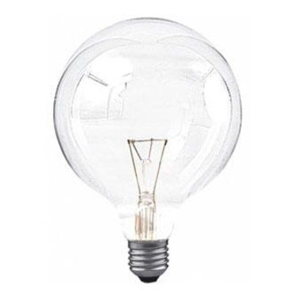 [L-3307] Ampoule Globe Clair D125mm 60W E27 230V