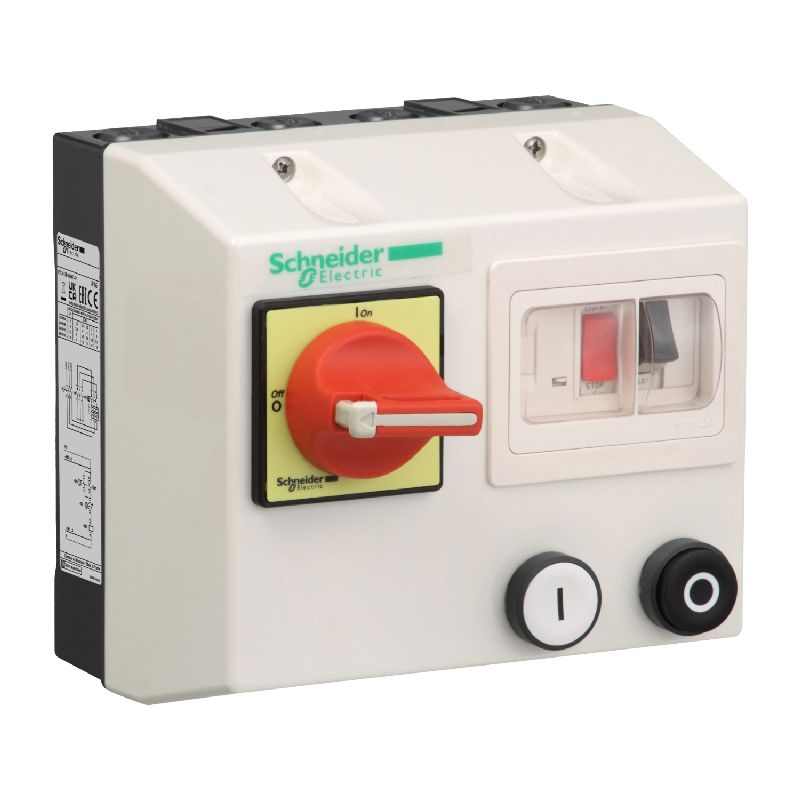 TeSys LG1D - démarreur en coffret - 9..14A - bobin LG1D122M716