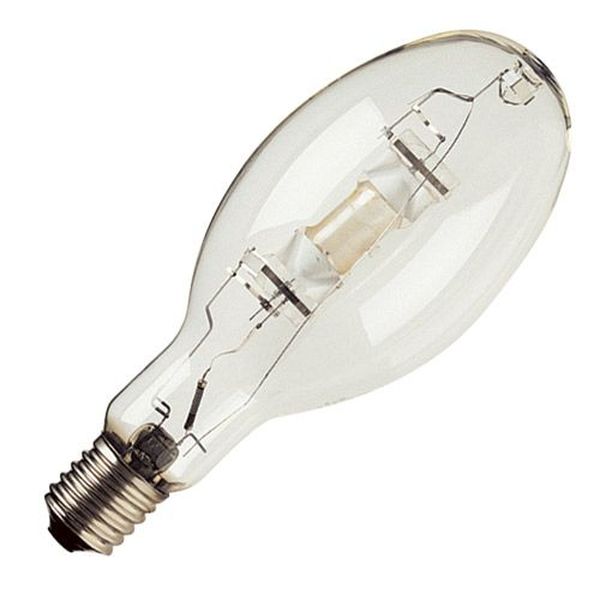 [L-51402] Ampoule HQI-E 70W Claire E27 3200°k Blanc Chaud iodure iodure métallique