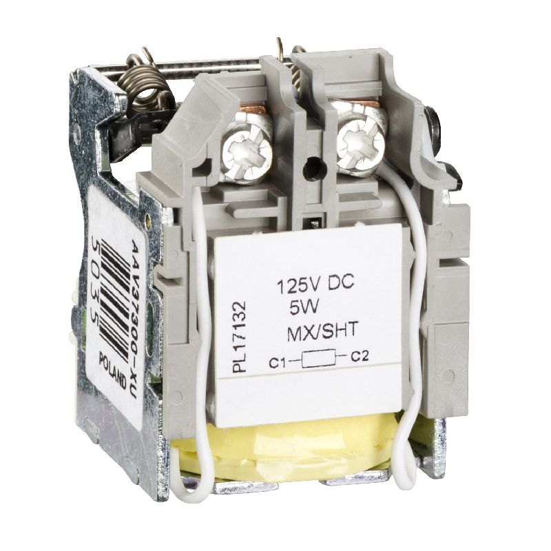 ComPacT NSX - déclencheur voltmétrique MX - 125Vcc LV429393
