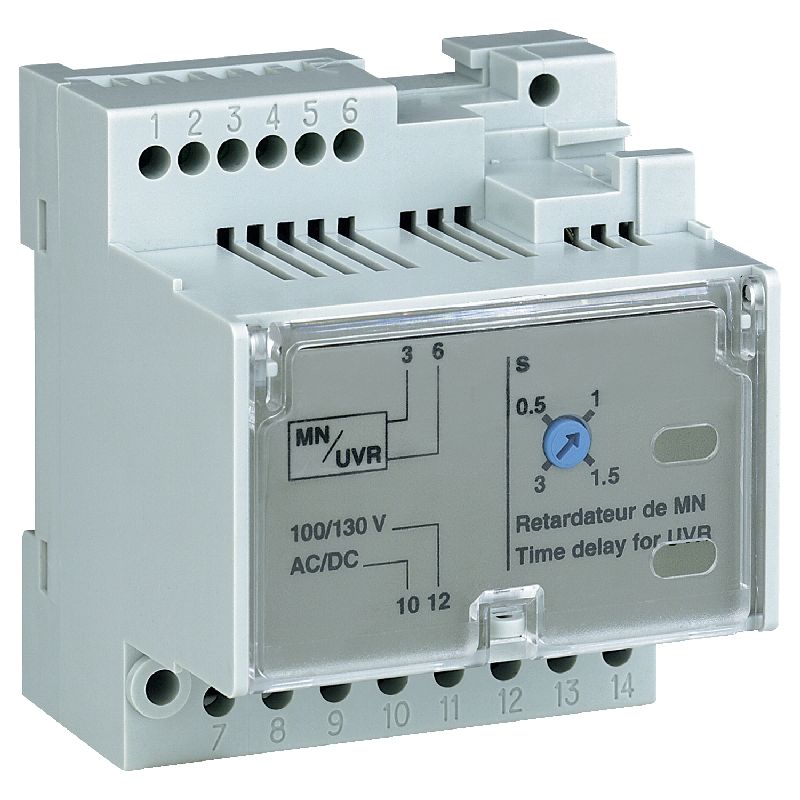 MasterPact MTZ1/2/3 - retardateur MN réglable - 20 LV833682SP