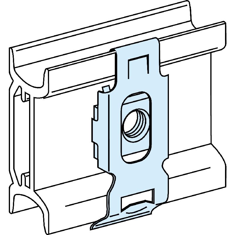 PrismaSeT G Active - Ecrou M5 clipsable sur rail D LVS03165