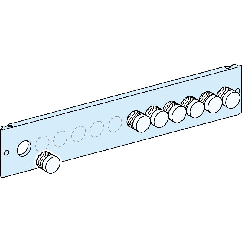 PrismaSeT G Active - Plastron voyant et bouton - 2 LVS03914