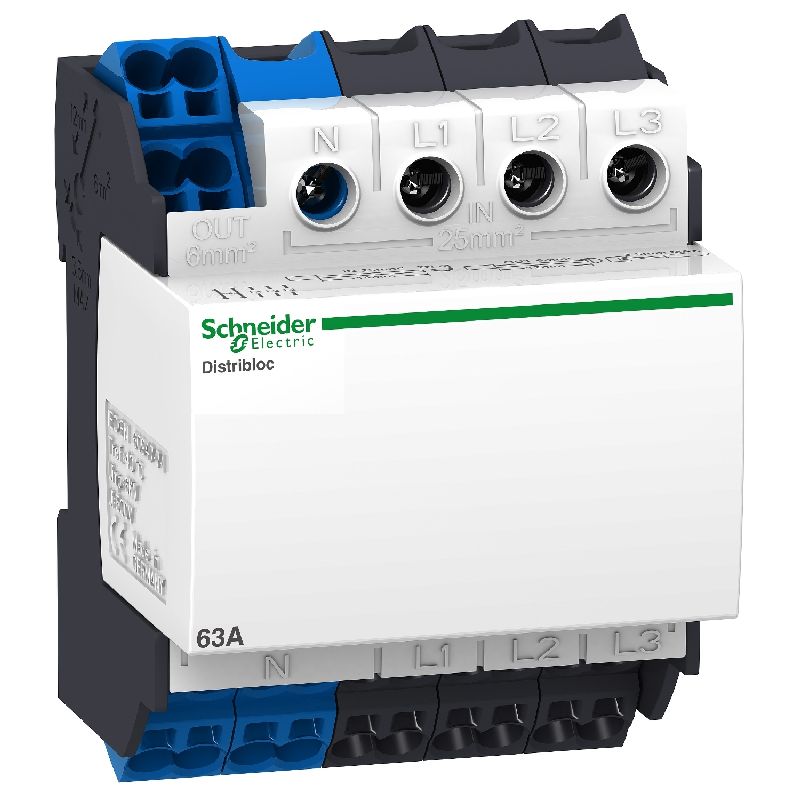 Linergy DX - Répartiteur étagé 63A connexion rapid LVS04040