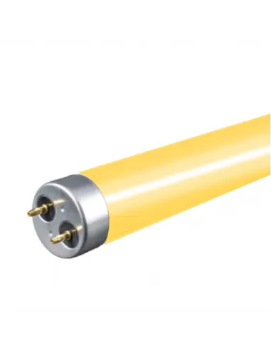 [L-72202] Tube F18W T8 Jaune G13 590mm Tube fluorescent couleur