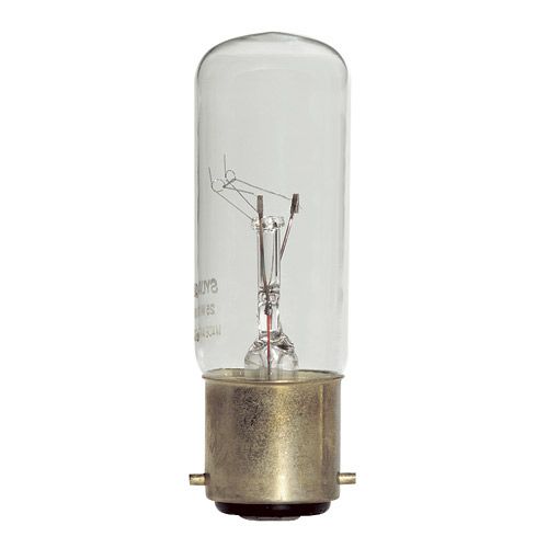 [L-9124] Lampe Tube B22 24V 40W 25X80 Claire signalisation