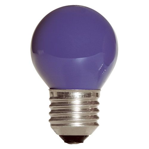 [L-9527] Lampe Sphérique Ilumination Bleu E27 15W 230V couleur