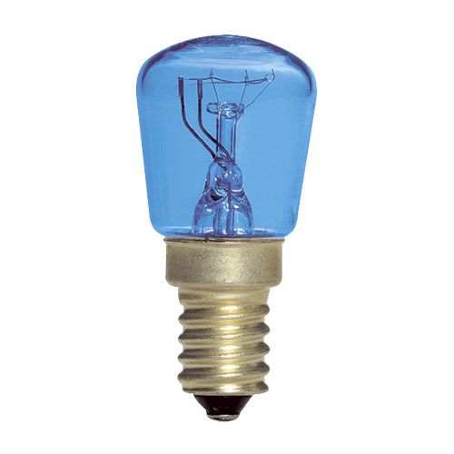 [L-9546] Lampe Poirette Bleu E14 15W 230V couleur