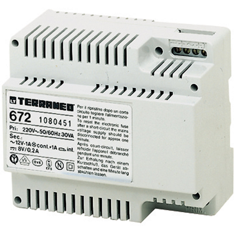 [BTI-002721] Bticino 002721 - Alimentation gâche série 600 Tersystem - 672