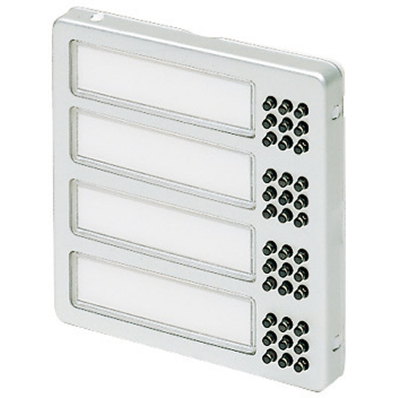 [BTI-002733] Bticino 002733 - Module bouton de Tersystem - de 4 appels - alu