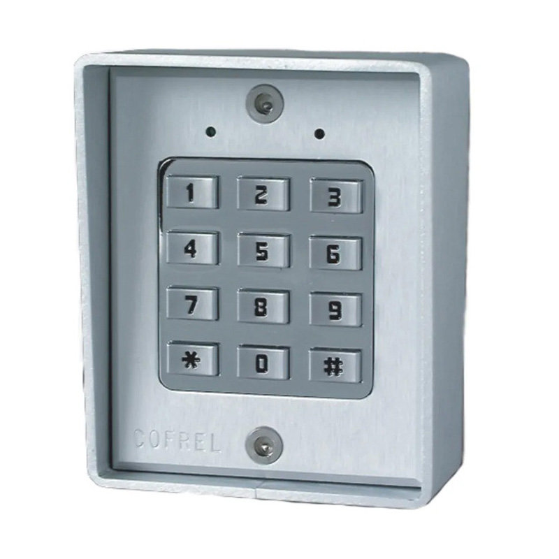 [BTI-004253] Bticino 004253 - Clavier codé Tercode 1050 pose en saillie IP54 - coloris argent
