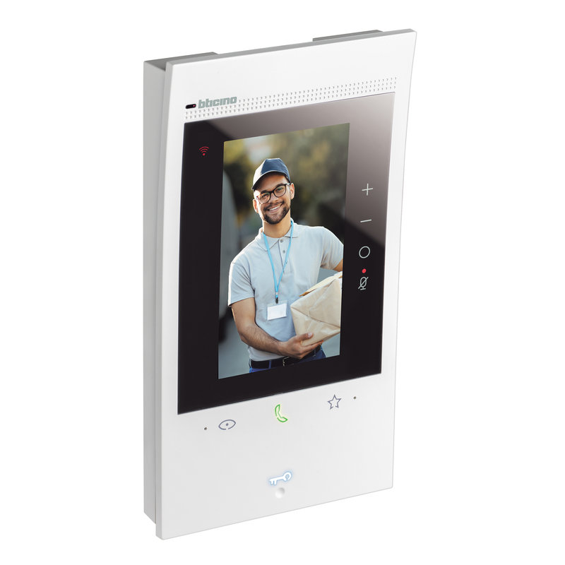 [BTI-BT344845] Bticino BT344845 - Poste intérieur vidéo connecté Classe 300EOS with Netatmo 5pouces vertical blanc