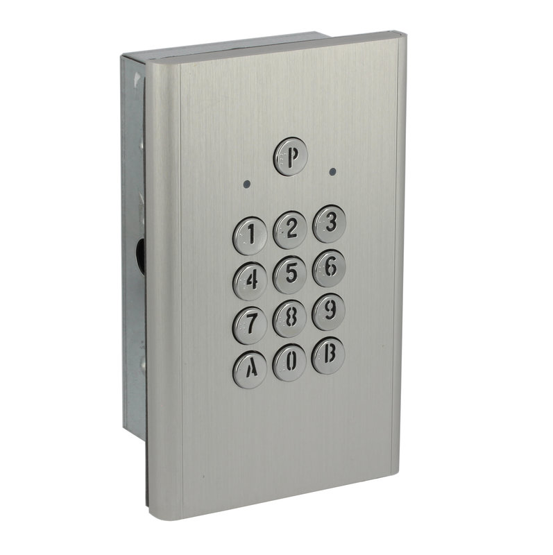 [BTI-BT348706] Bticino BT348706 - Clavier codé compact 2 relais finition argent