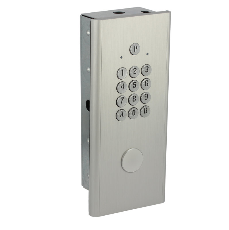 [BTI-BT348707] Bticino BT348707 - Clavier codé bouchon 1 relais finition argent