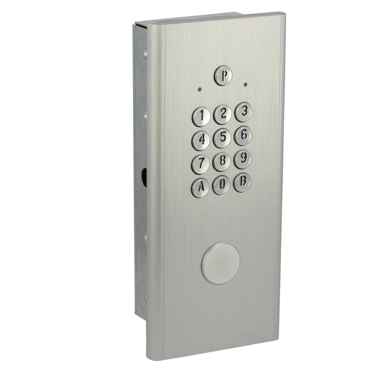 [BTI-BT348708] Bticino BT348708 - Clavier codé bouchon 2 relais finition argent