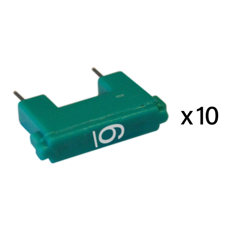[BTI-3501/6] Bticino 3501/6 - Jeu de 10 cavaliers de configuration pour système BUS avec marquage 6