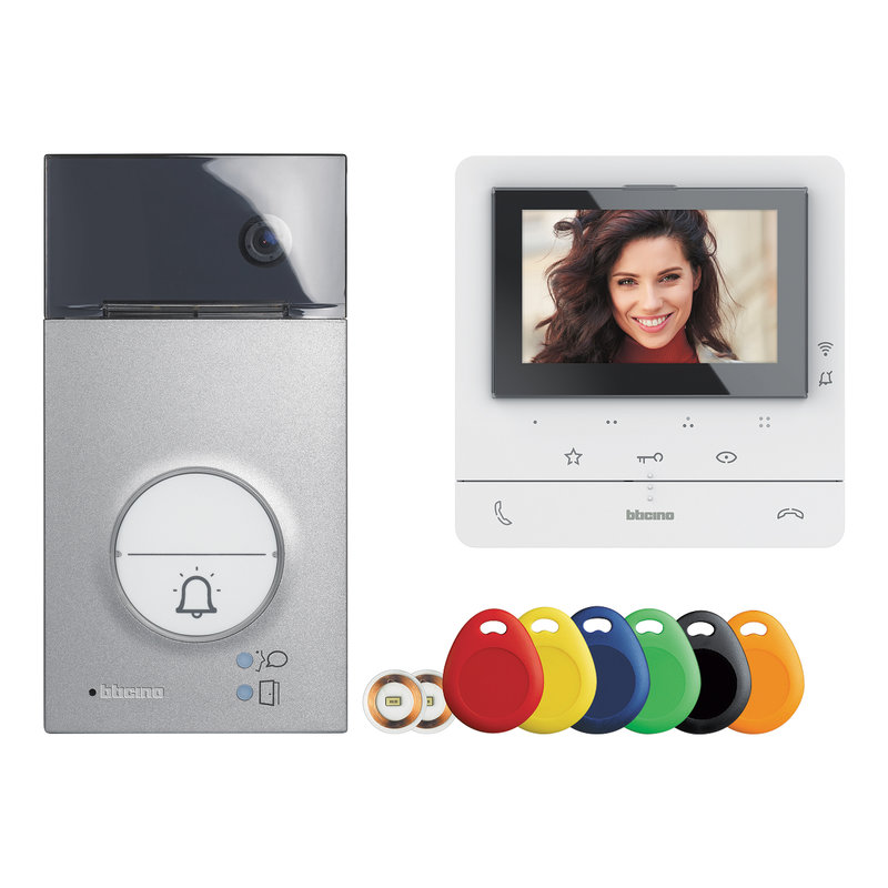 [BTI-BT364614] Bticino BT364614 - Kit villa visiophone Classe100X connecté avec contrôle d'accès