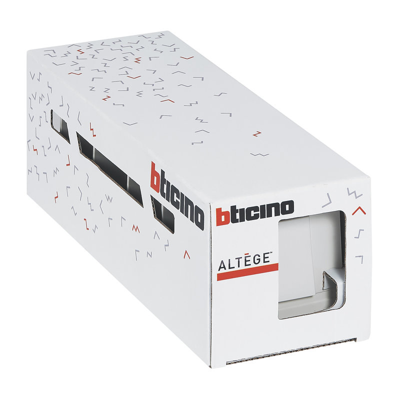 [BTI-BTAL51DL] Bticino BTAL51DL - Lot de 5 interrupteurs ou va-et-vient Altège complet - finition Neige
