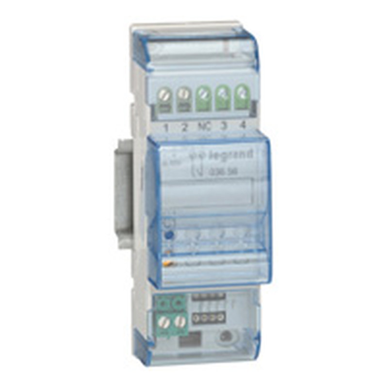 [BTI-F413N] Bticino F413N - Actionneur variateur modulaire MyHOME BUS ballast/driver LEDs 460W maxi - 2 mod