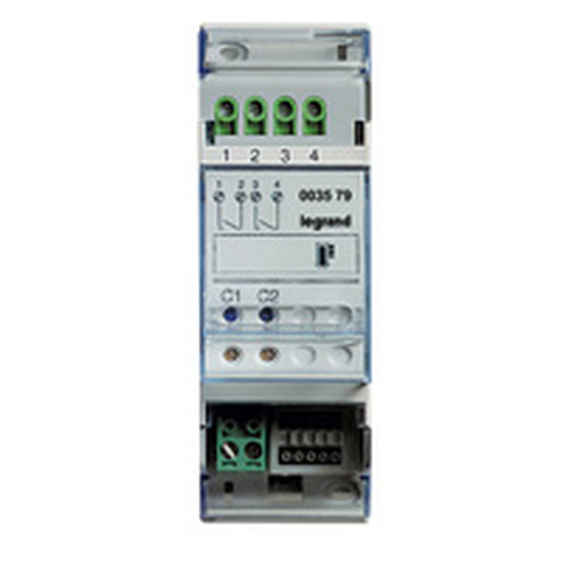 [BTI-F430/2] Bticino F430/2 - Actionneur 2 relais indépendants gestion température MyHOME_Up - 2 modules DIN