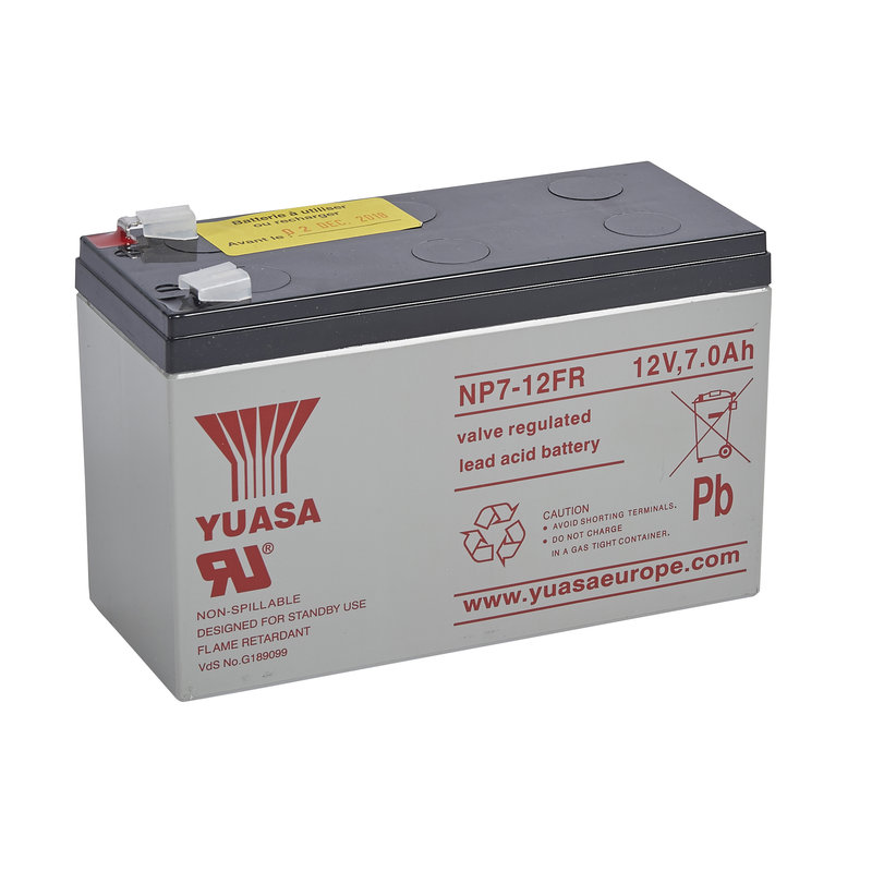 [BTI-004608] Bticino 004608 - Batterie - 12Volts - 7Ah- dim : 151x100x65mm