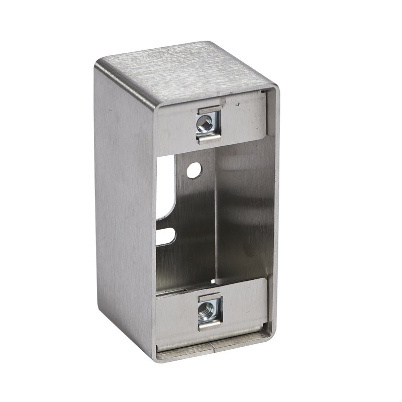 [BTI-005295] Bticino 005295 - Boîtier saillie inox pour bouton-poussoir pré-câblé référence 004240