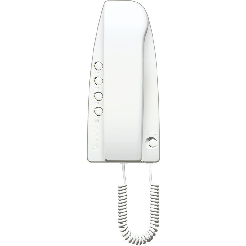 [BTI-334202] Bticino 334202 - Poste intérieur audio sprint sans secret - blanc