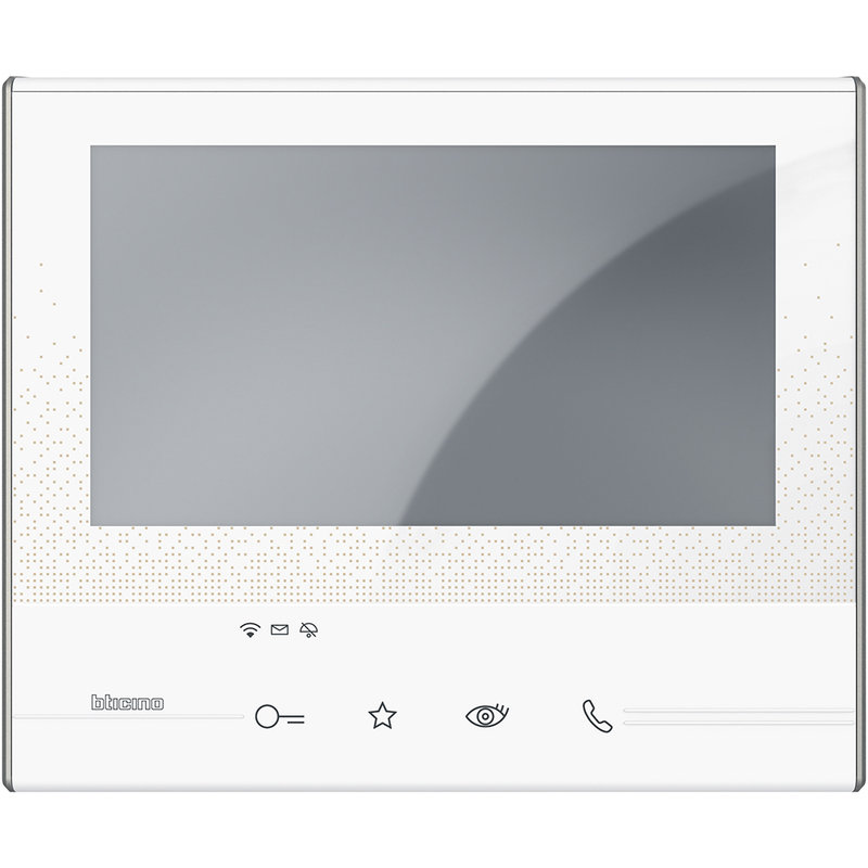 [BTI-BT344642] Bticino BT344642 - Poste intérieur couleur 7pouces tactile mémoire image Classe 300X connecté Blanc