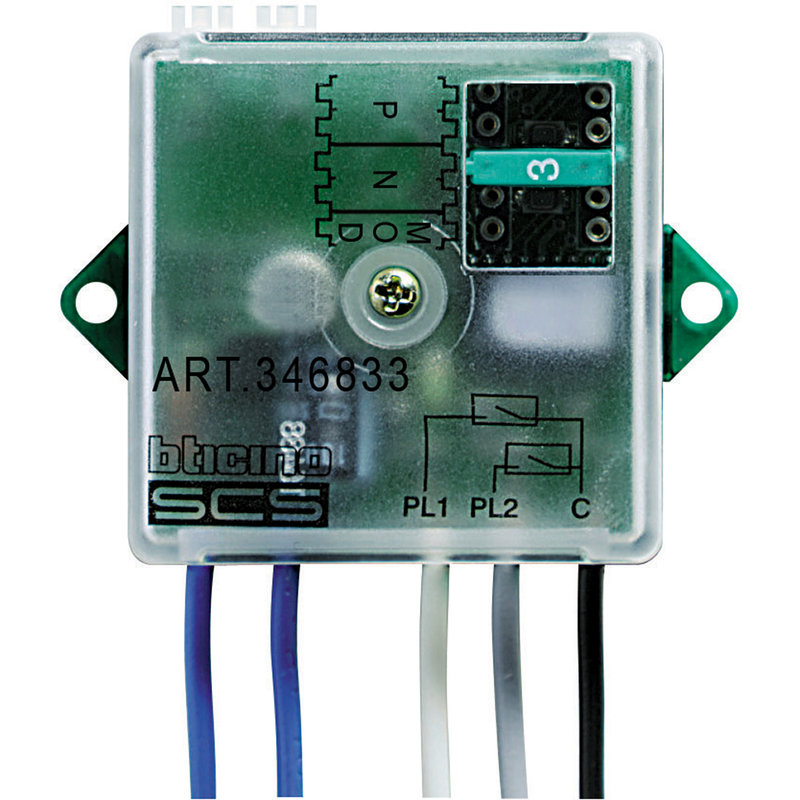 [BTI-346833] Bticino 346833 - Interface porte palière porte de sortie pour installation BUS 2 fils