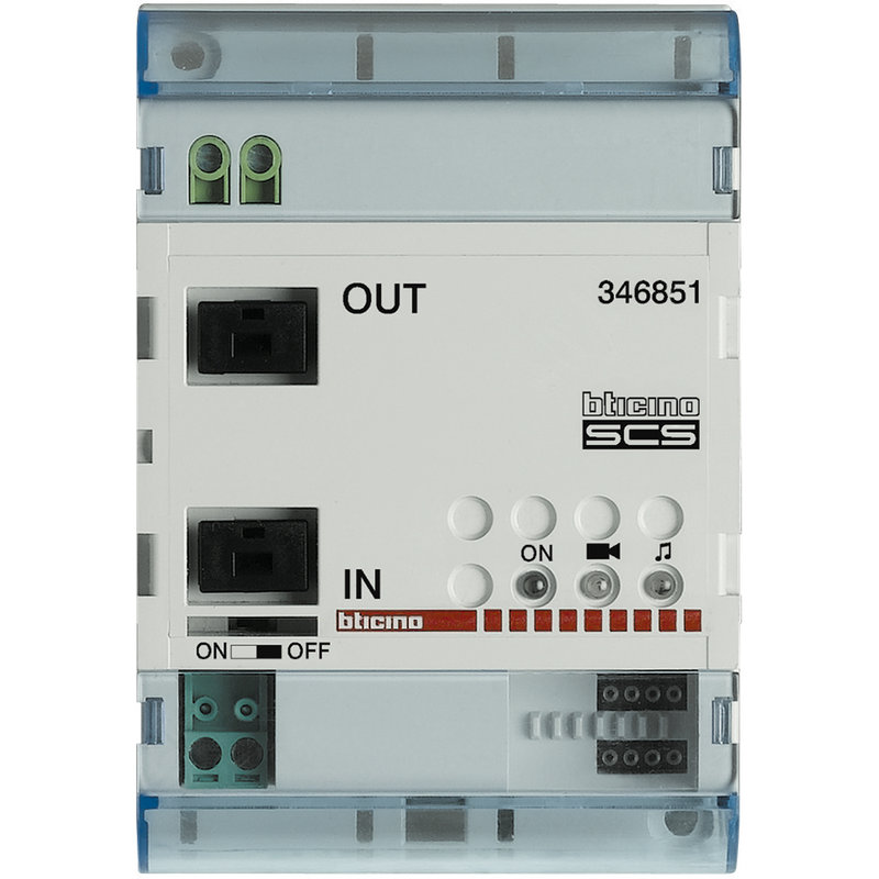 [BTI-346851] Bticino 346851 - Module d’extension d’installation BUS 2 fils - 4 modules DIN