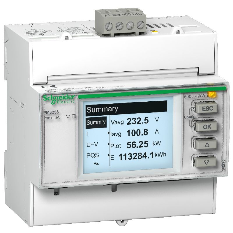 PowerLogic - centrale de mesure - PM3250 - modulai METSEPM3250