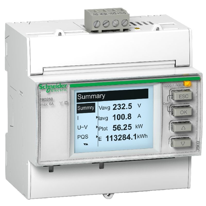 PowerLogic - centrale de mesure - PM3255 - modulai METSEPM3255
