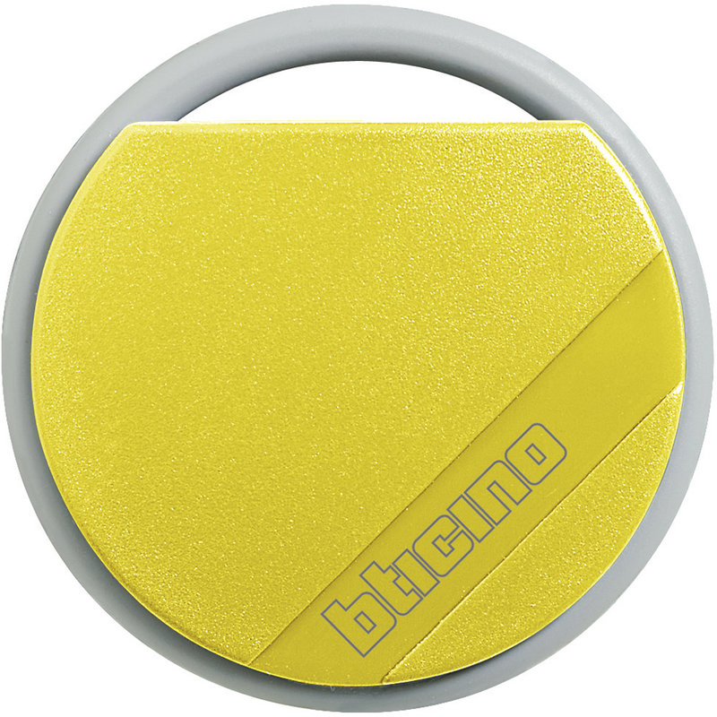 [BTI-348206] Bticino 348206 - Badge de proximité résidents 13,56MHz couleur jaune
