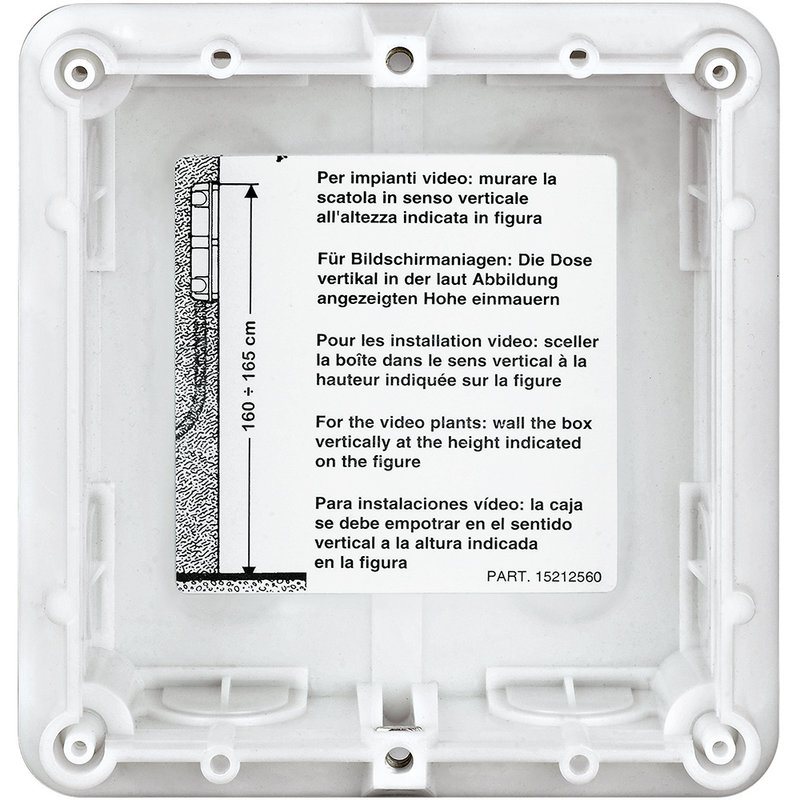 [BTI-350010] Bticino 350010 - Boîtier à encastrer - Sfera New - 1 module