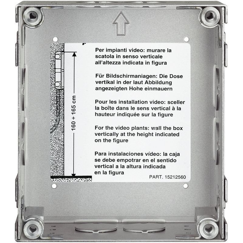 [BTI-350110] Bticino 350110 - Boîtier à encastrer anti-arrachement Sfera Robur 1 module