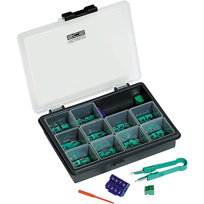 [BTI-3501K/1] Bticino 3501K/1 - Malette avec cavaliers de configuration système BUS - marquage lettres+symboles