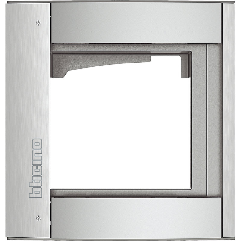 [BTI-350211] Bticino 350211 - Châssis et cadre support Sfera New - 1 module Allmetal
