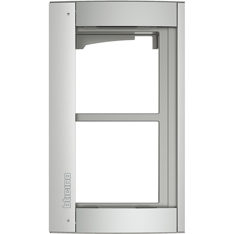 [BTI-350221] Bticino 350221 - Châssis et cadre support Sfera New - 2 modules Allmetal